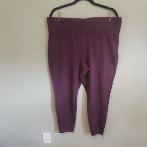 Torrid Deep Plum Stretch Trousers